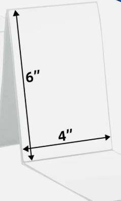 The R Planet Premium Fanfold Thermal Shipping Labels